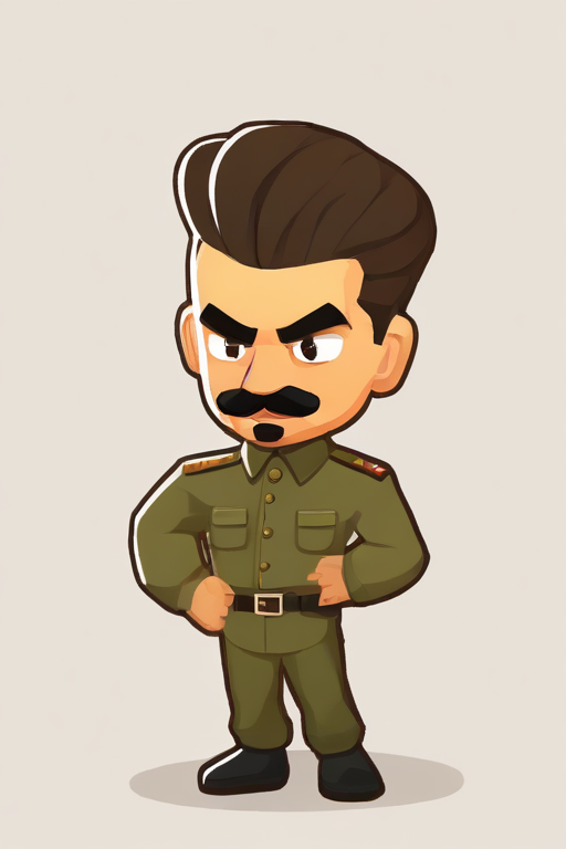 <lora:PE_BTD6Style:1> PEBTD6Style,cartoon,
Josef Stalin