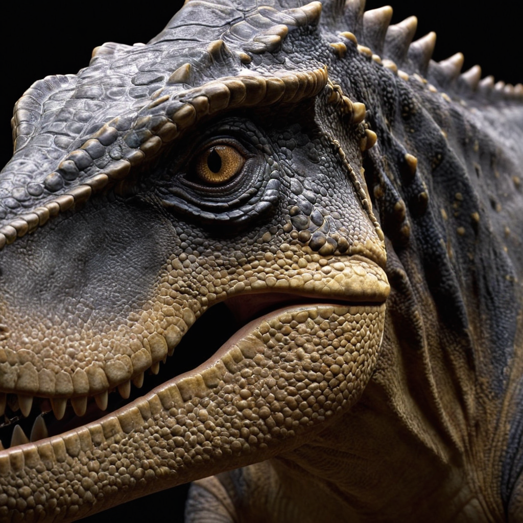 cinematic film still of <lora:detailed_notrigger:0.1>
<lora:TeethXL:0.1>
<lora:SDXLHighDetail_v5:0.1>
 <lora:skin texture style v3:0.9>
A cinematic skin texture style still image of a close up of a dinosaur with a white background, detailed wrinkles, skin tags, perfect skin tone color, stretch marks, hyperrealism, realism, unrealengine, realistic, detailed skin pore, film still, still photography style, sharp style, detailed style, perfect style, perfection style, Kodak film skin color tone style, fujifilm skin tone color style, professional photography style, skin textured, skin texture style, perfect face, perfect mouth, perfect nose, perfect lips, perfect eyes, perfect ears, perfect skin, perfect skin pores, perfect body, perfect hair, very detailed skin pores, perfect skin texture style, solo, simple background, white background, closed mouth, yellow eyes, teeth, from side, no humans, animal, sharp teeth, claws, animal focus, dinosaur, transparent background, scales, traditional media, trex
, shallow depth of field, vignette, highly detailed, high budget, bokeh, cinemascope, moody, epic, gorgeous, film grain, grainy
