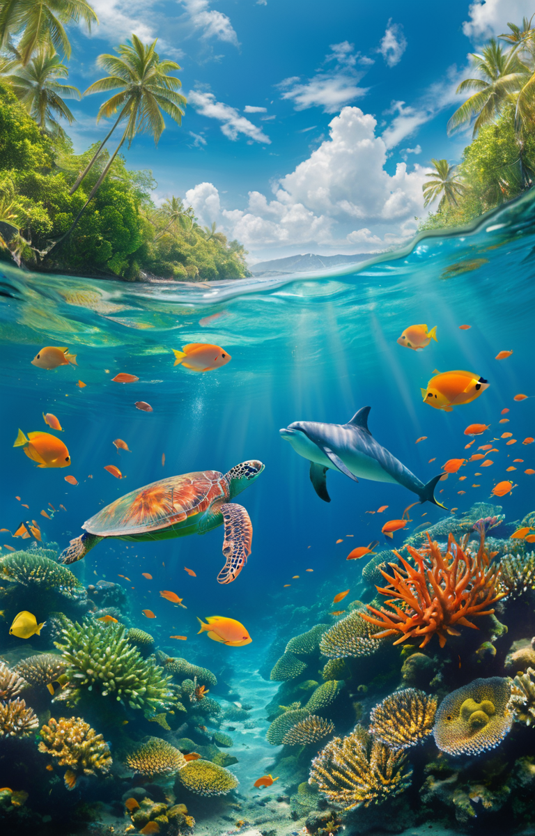masterpiece,best quality,<lora:tbh341-sdxl:0.75>,illustration,style of underwater sea life animals