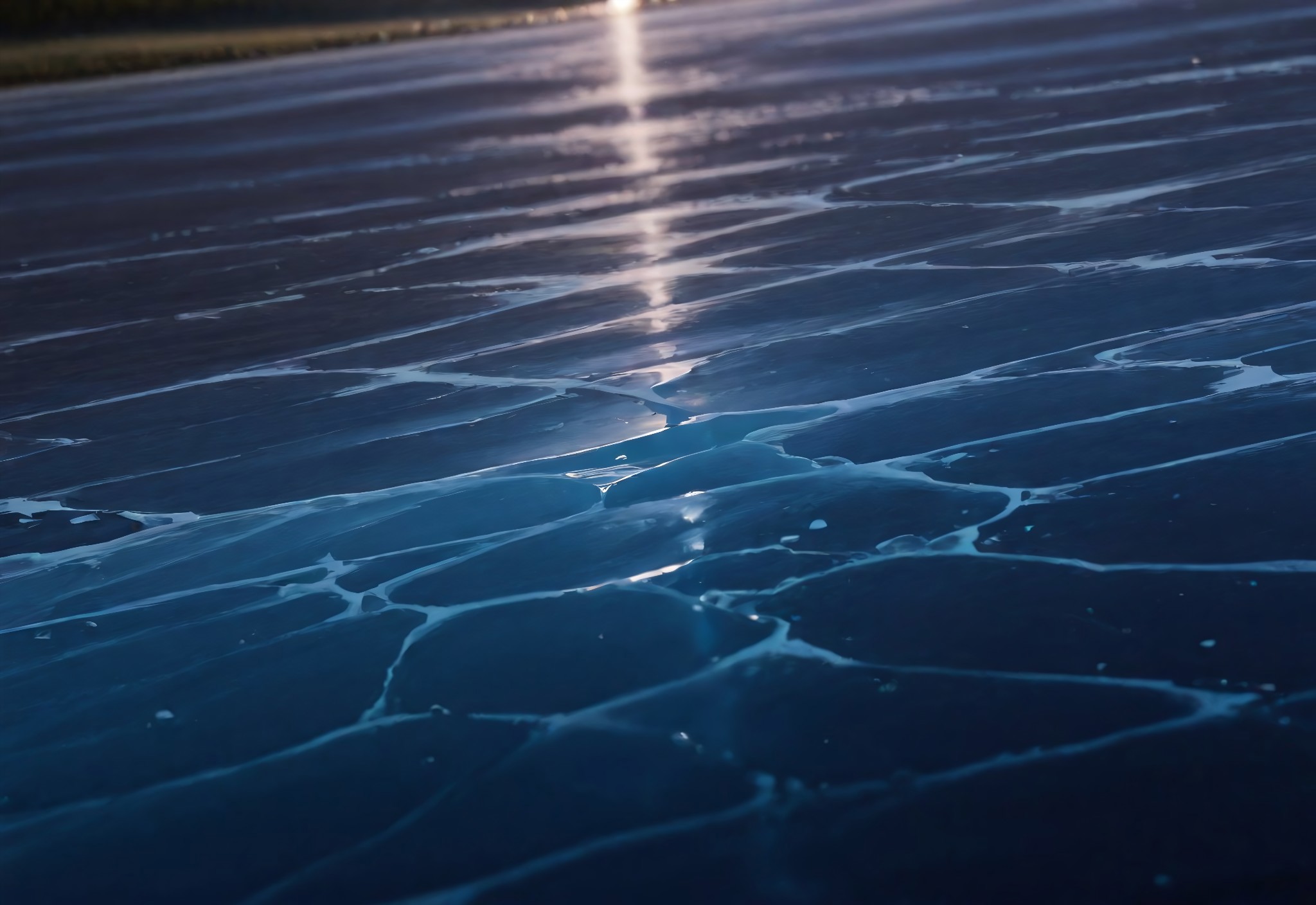 8k, best quality, realistic, 2.5D, photorealistic, amazing quality, high resolution, ultra-detailed, masterpiece, best quality, very aesthetic, absurdres,  hkstyle, BREAK, 
 ultra-detailed,  sharp scale, incredibly absurdres, newest, volumetric lighting, detailed background, vibrant colors, highres,  perfect lighting, (sharp image), safe, BREAK,  LakeBaikal, 
 hkstyle, 
 ice lake Baikal, environment,  ice lake background, outdoor, nature, no person, no human, 
BREAK, drama light, drama shadow, mystery lights, ((dark blue ice floor)), ((cracks on ice)), (cracks1.2), ice bubble, detail cracks, detail ice, mirror image from the ice, BREAK,  dynamic angle,  dutch angle, run pose, incredible dynamic close up angle, focus ice, black ice, deep blue color ice, ice crash, deep blue water, thick broken pieces of ice,