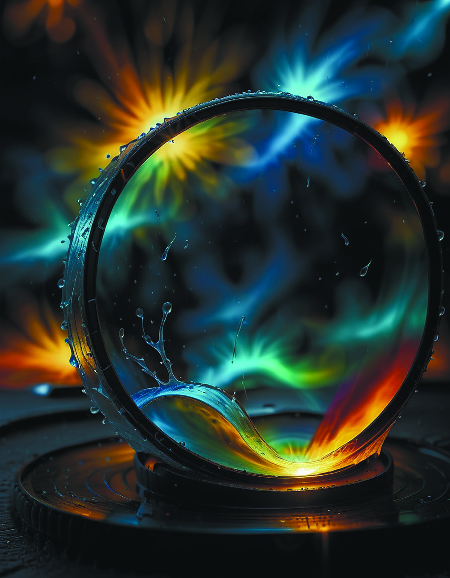 round logo with the four elements. air part to be dark or darkish,the water to be turquoise-blue,earth to be green and fire like fire. And I wanted the logo to be round and one big logo,semi-realistic,semi fantasy style small elements at each border,clean,beautiful detailed face,trending. <lora:add-detail-xl:1.2>,ral-rndrps <lora:ral-rndrps-sdxl:0.8>,<lora:Explosion Artstyle:0.7>,by diegocr,DonMn1ghtm4reXL <lora:DonMn1ghtm4reXL:0.6>