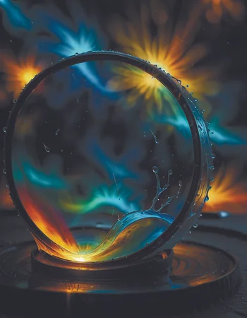 round logo with the four elements. air part to be dark or darkish,the water to be turquoise-blue,earth to be green and fire like fire. And I wanted the logo to be round and one big logo,semi-realistic,semi fantasy style small elements at each border,clean,beautiful detailed face,trending. <lora:add-detail-xl:1.2>,ral-rndrps <lora:ral-rndrps-sdxl:0.8>,<lora:Explosion Artstyle:0.7>,by diegocr,DonMn1ghtm4reXL <lora:DonMn1ghtm4reXL:0.6>