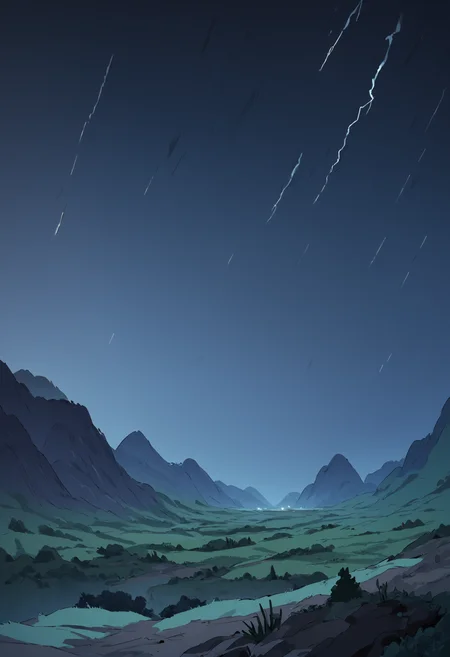 score_9, score_8_up, score_7_up, (ultra high quality), landscape, scenery, at night,
melancholy valley, stormy clouds, storm approaching,
<lora:scav3ngersV4_epoch_1:1.8>