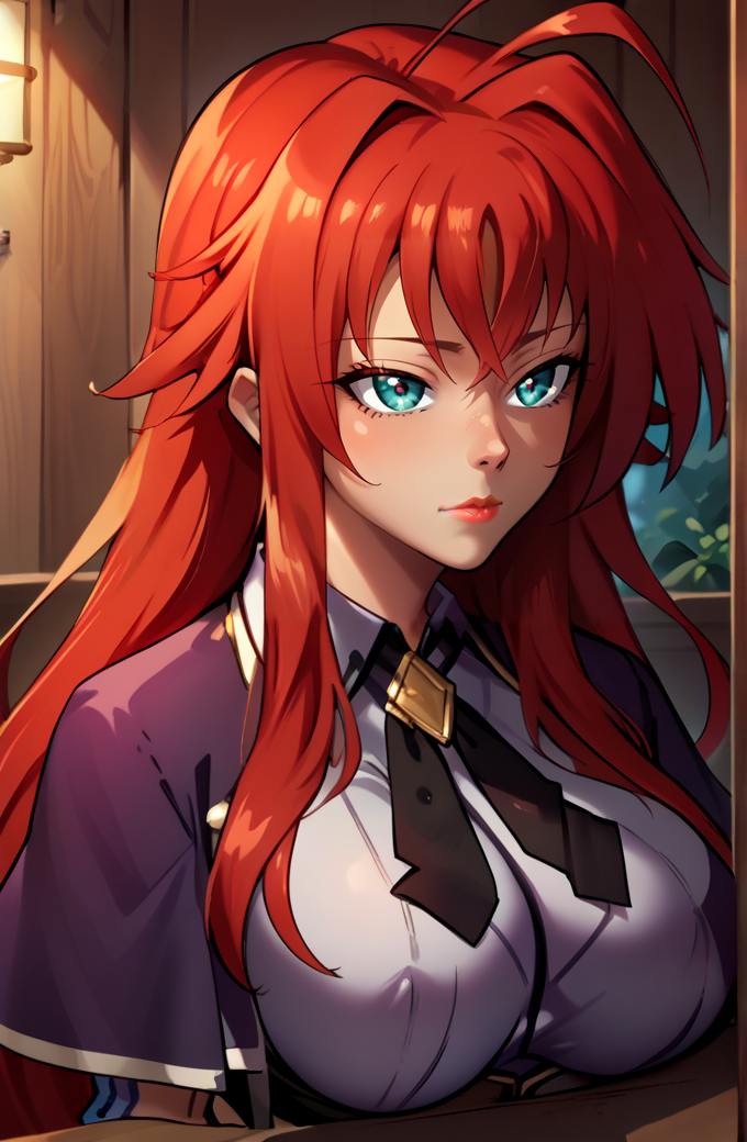 score_9, score_8_up, score_7_up, score_6_up,source_anime,BREAK,<lora:Packge:0.8>,breasts, 1girl, packge, large breasts, <lora:RiasGremorySDXL:1> riasgremorysdxl, long hair, red hair, ahoge