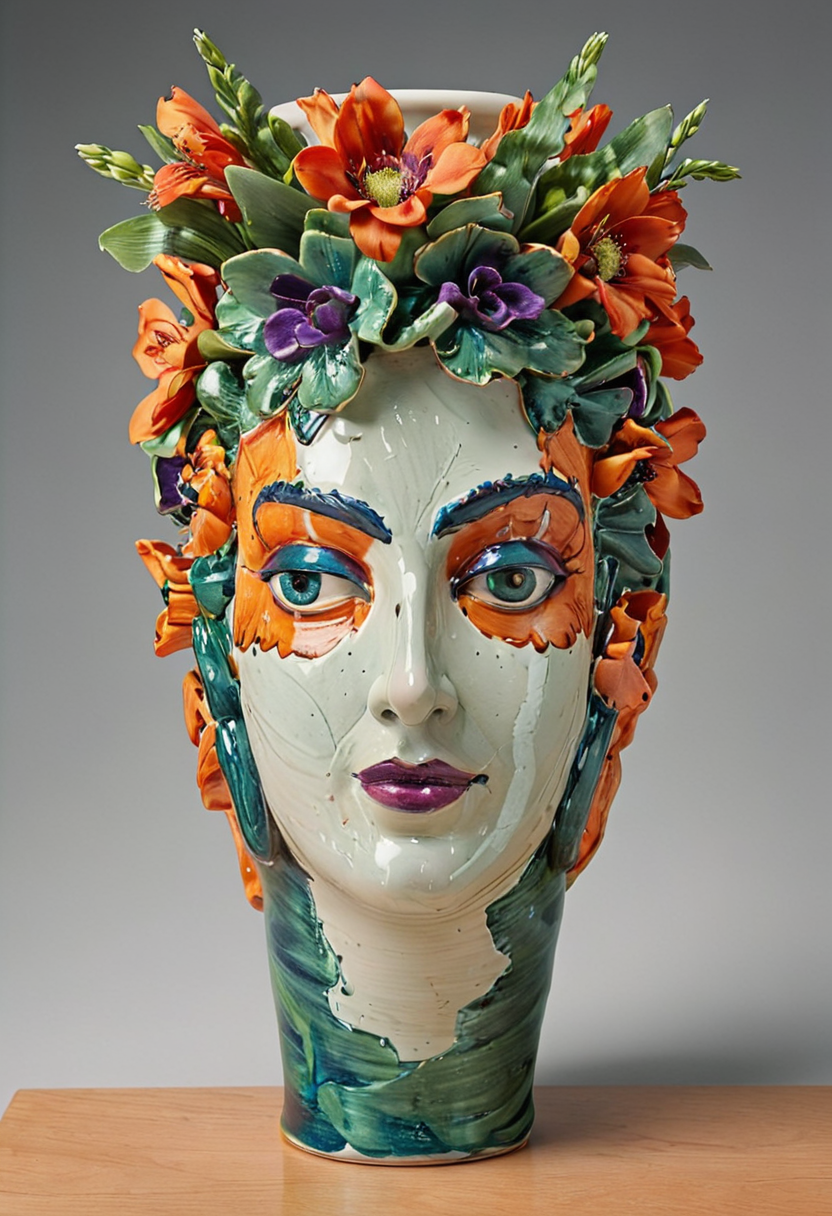 <lora:artfully_vVASED.DRAGOON_SDXL_V1:1>, vase face