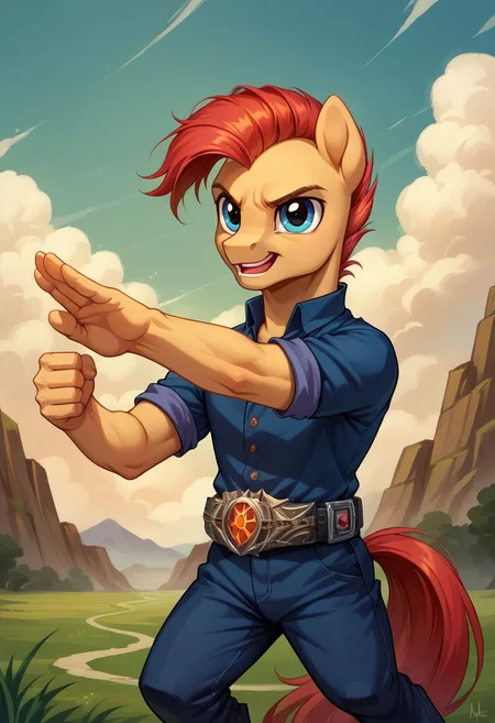 score_9, score_8 score_7, source_pony,
henshin pose, rider belt