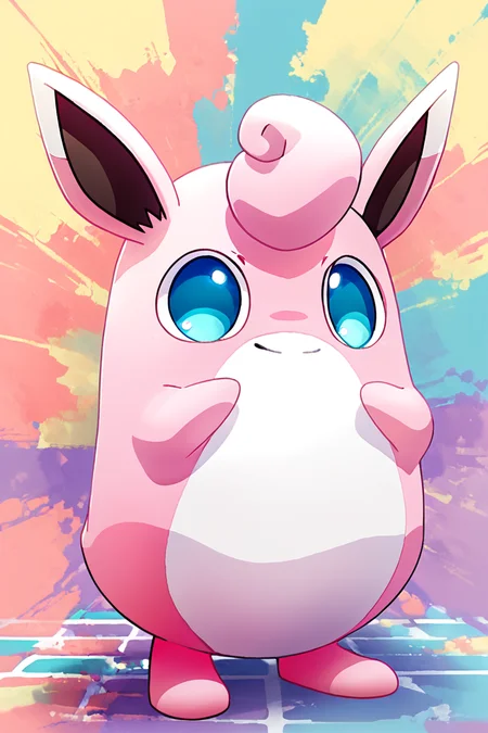 score_9, score_8_up, score_8, BREAK, , ,,, zzWigglytuff, pokemon (creature), no humans, ,<lora:Wigglytuff_Pokemon_PDXL:0.8>, ,,, , BREAK, (warm colors), smile, looking at viewer, cowboy shot, ,,, embedding:zPDXL, Expressiveh, ,,, <lora:PrismaIllya_PDXL_v3:1.0>, <lora:SDXLFaeTastic2400:0.5>, <lora:Expressive_H-000001:0.4>,