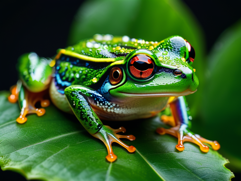 frog on a leaf, (colorful), Miki Asai Macro photography, close-up, hyper detailed, trending on artstation, sharp focus, studio photo, intricate details, highly detailed, detailed face, detailed skin
<lora:xl_more_art-full_v1:1>