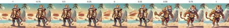 an tiger dressed as gladiator, in the middle of a beach, smiling, spaceship background <lora:sdxl_photorealistic_slider_v1:-1>