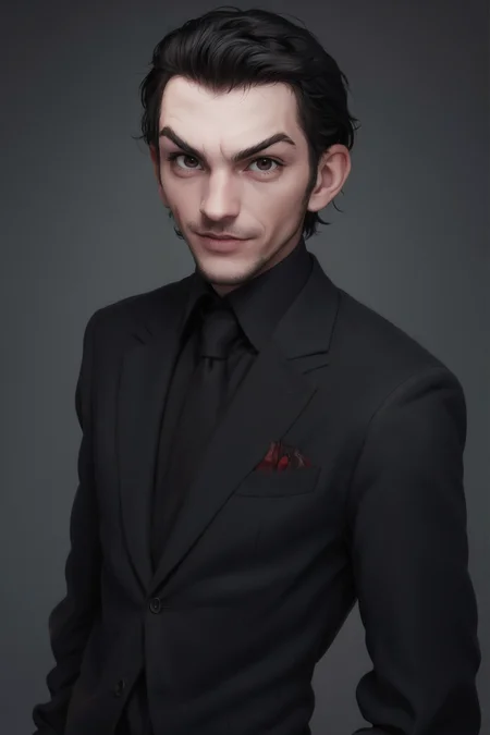 Gothic style, Joker 1man, (alexito1.3), brown eyes, looking at viewer, solo, masculine, meme quality, upper body, <lora:alexito-05:0.8> . Drama, mental health, Gotham City, highly detailed, Dark, mysterious, haunting, dramatic, ornate, detailed