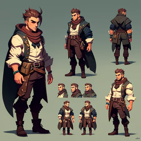 <lora:2dsprite:0.6> 2dsprite character male
