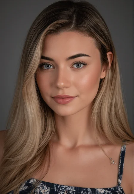 DahliaMixer, An extremely high detailed and high resolution professional photograph of a stunningly beautiful woman in a photo studio, professional photoshoot, portrait photo zoomed in on face