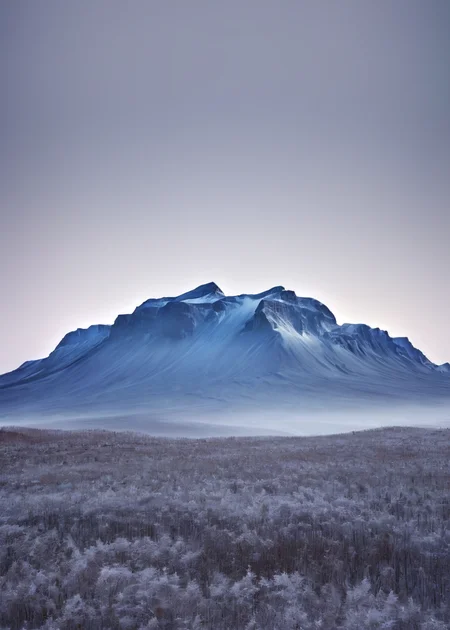 no humans,grey background,gradient background,gradient,scenery,simple background,<lora:é¿ç½å±±:1>, Changbai Mountain,, masterpiece, best quality,
