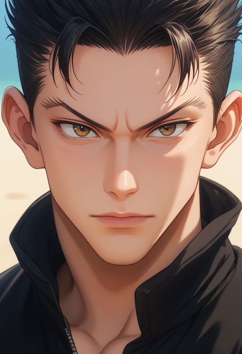 score_9, score_8_up, score_7_up, source_anime, rating_safe, Hanunter, 1boy, male focus, anime screencap