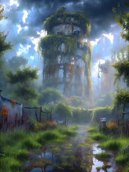 gigantic city ruins tower into the sky, moss and creepers grow in the craks. highly detailed astronaut in a orange space suit surveys the ruins, rain, mist and fog, dark forbidding sky, sunlight filters through the clouds,
(masterpiece, top quality, best quality, official art, beautiful and aesthetic:1.2), (8k, best quality, masterpiece:1.2),
<lora:add_detail:1> <lora:20231114-1699945989034:0.8> Dark <lora:Wasteland:1> Wasteland