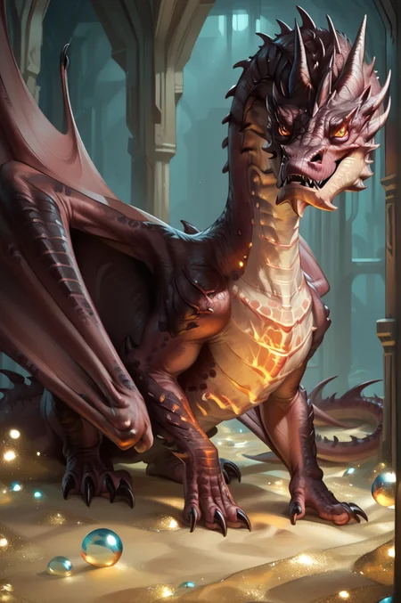 realistic, porn, BREAK, <lora:Smaug_Lord_of_the_Rings-000005:1> smaug, feral dragon, presenting back, penis, cave, zPDXL2, zPDXLxxx, zPDXLrl, <lora:Pony_QualityV4.0:1.12>