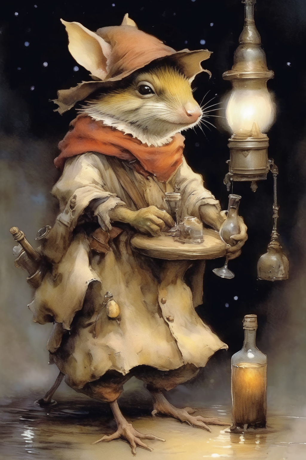 <lora:Jean-Baptiste Monge Style:1>Jean-Baptiste Monge Style - A beautiful night, in the style of Jean - Baptiste Monge