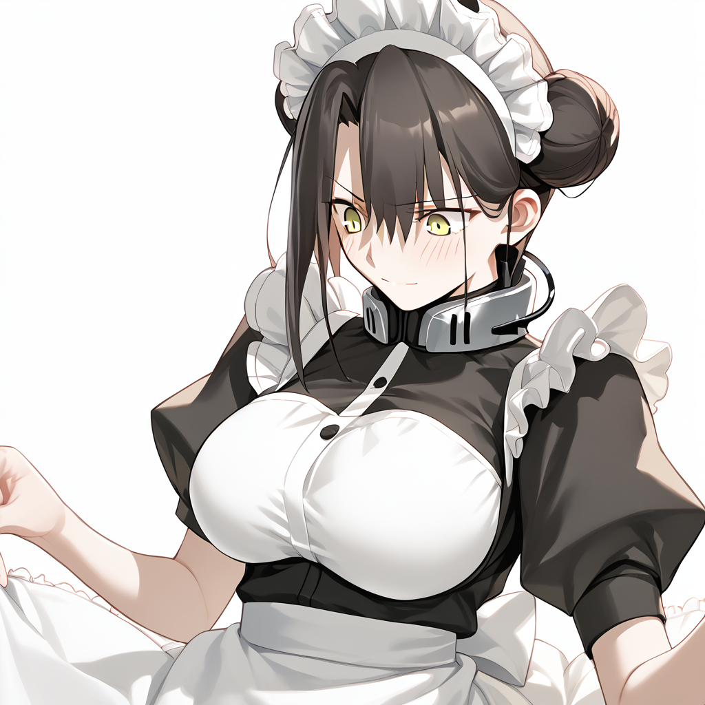 <lora:Takeuchi_Takashi_PonyXL_style_v01:1>
<lora:agent.pony:1>
score_9 , score_8_up , score_7_up , source_anime , 
masterpiece , best quality , ultra-detailed , 
BREAK
agent \(girls' frontline\), maid
1girl , woman , huge breasts , light smile , light blush , ((medusa (fate)):0.5)  , 
long black hair  , maid dress ,  
looking down
