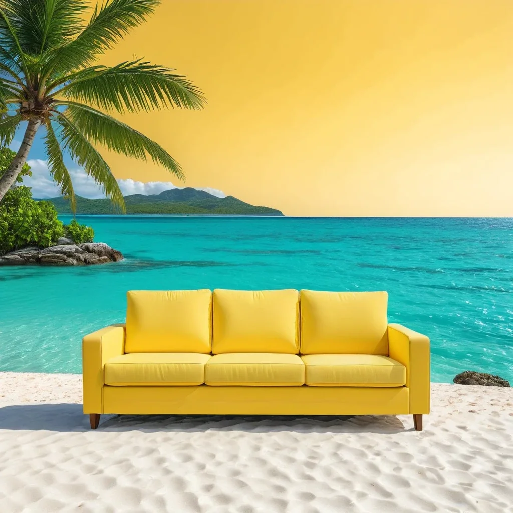 (sofa showcase) <lora:31_sofa_showcase:1.1>
Yellow background,
high quality, professional, highres, amazing, dramatic,
(Tropical beach and clear turquoise water:0.5),