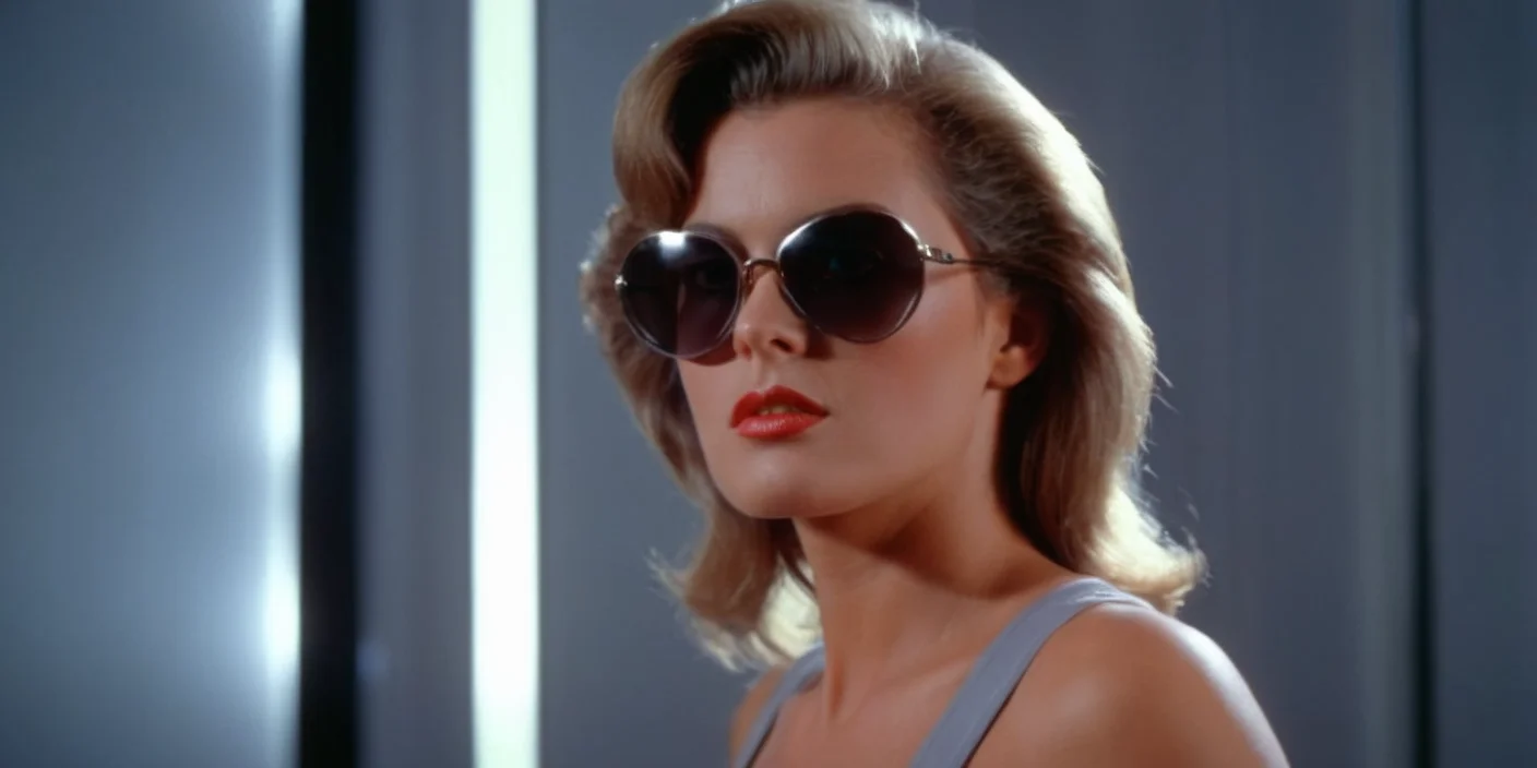 cinematic film still of <lora:cinematic vintage film:1.2>
Diffused Light fill light
1987
a woman in a gray bodysuit and sunglasses cinematic vintage film style, shallow depth of field, vignette, highly detailed, high budget, bokeh, cinemascope, moody, epic, gorgeous, film grain, grainy