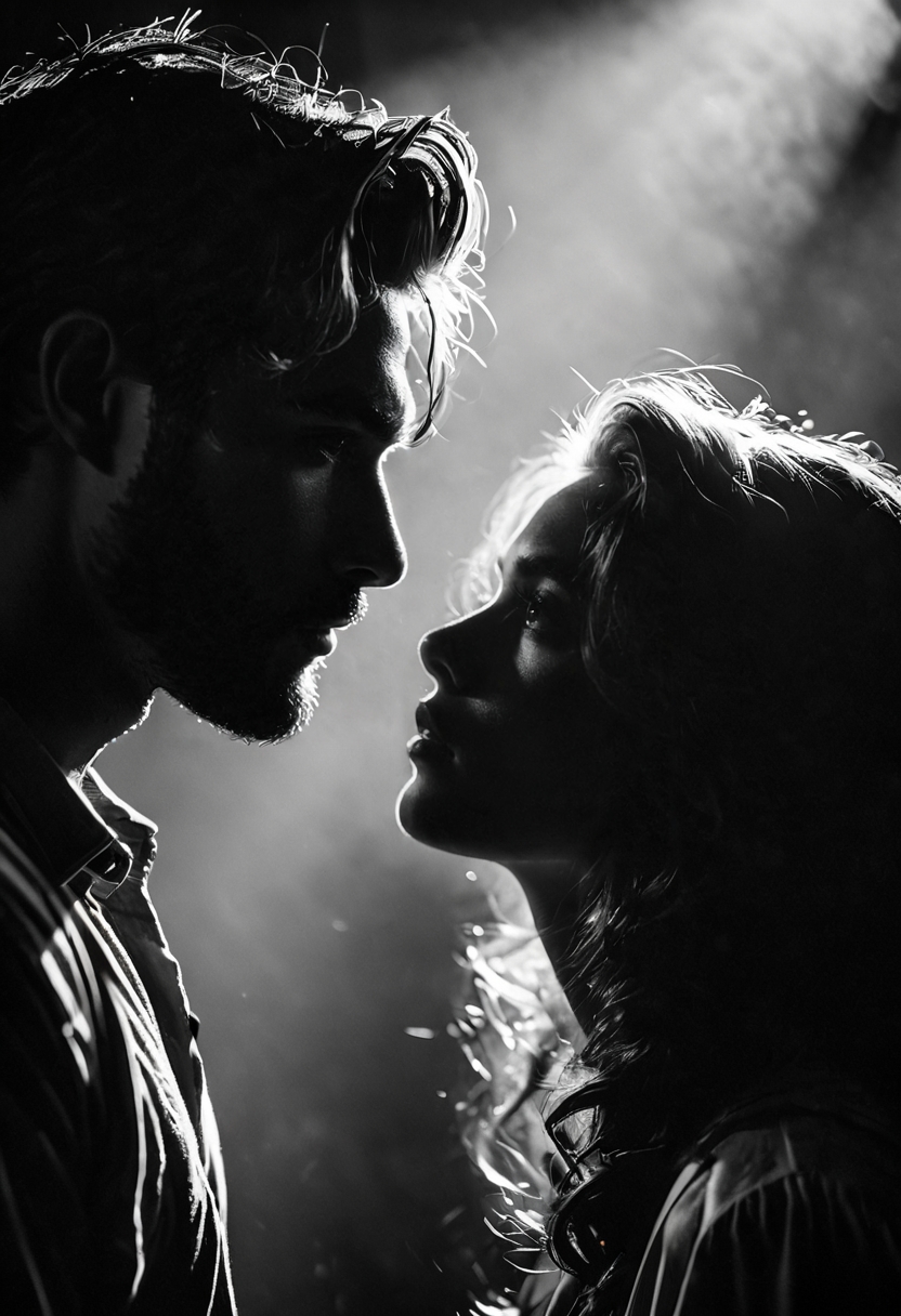You came to me one summernight,And from your beam you made my dream,And from the world you sent my girl,And from above you sent us loveAnd now she is mine,I think you`re fine,'Cause we love you,Mister Moonlight, <lora:add-detail-xl:0.7> misc, all <lora:dark (dramatic chiaroscuro lighting):1>
Cinematic portrait photography, to capture a subject so that it resembles a freeze frame from a film, cinematic lighting, story, narrative quality, involving the audience in the scene and evoking a sense of cinematic immersion, capturing emotions, professional, engaging, exciting composition,
raw photo, film grain, Fujifilm XT3, (photorealistic, realistic:1.2), deep shadow, 8k, uhd, dslr, ultra high res,