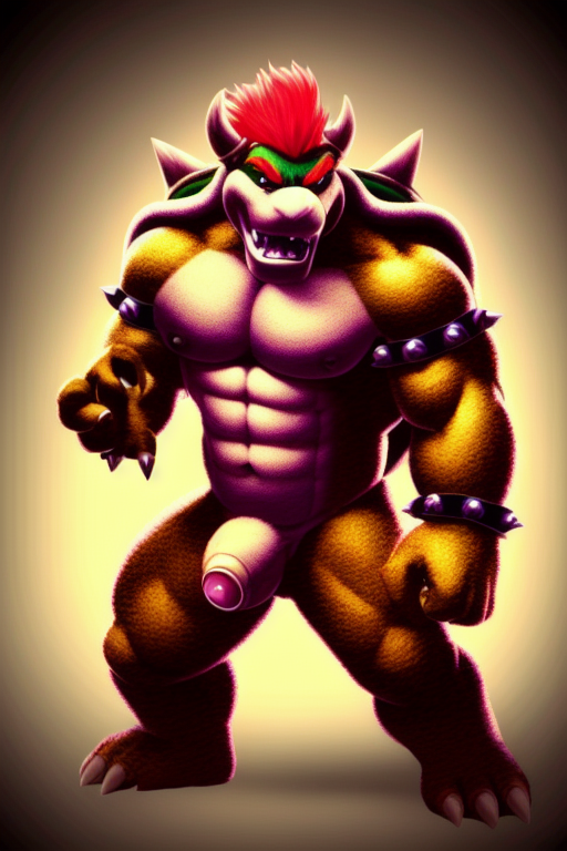 modelshoot style, (extremely detailed 8k wallpaper), Intricate, High Detail, dramatic, Bowser, masturbation <lora:Bowser-nsfw:1> <lora:LCMSD1.5:1>