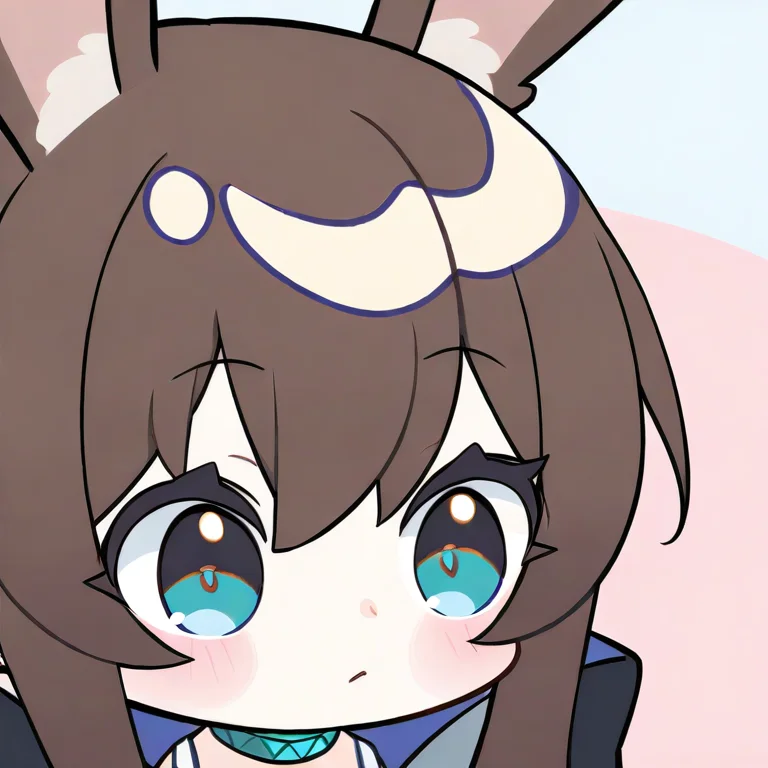 nanniang,chibi,1girl,solo,portrait,,amiya \(arknights\), <lora:nanniang-000016:1>, masterpiece, best quality, very aesthetic, absurdres