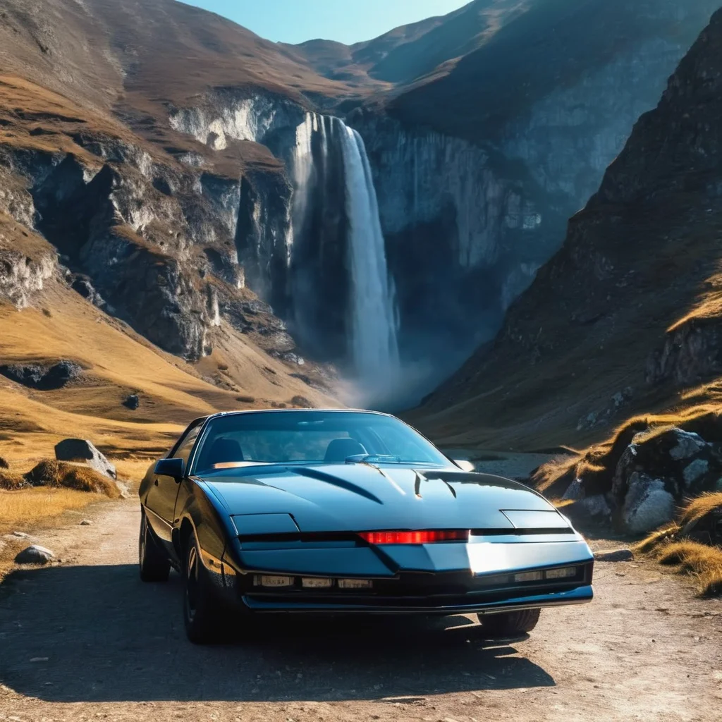 <lora:kitt1984XL:1> kitt1984 in a fantasy landscape