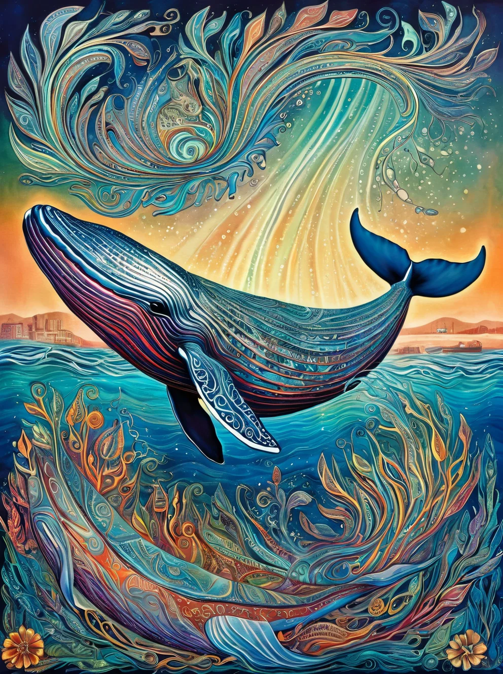 Amanda Sage style, A whale, bold colors, high contrast, <lora:last-000002:1>,
extremely detailed, high quality, highly detailed,