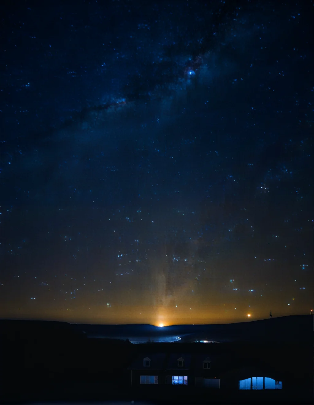 <lora:Starry_Scene:0.87> starryscene, outdoors, sky, night sky, star (sky), starry sky, silhouette, night time, midnight, noise offset, darkness, dark, night time, light particles
