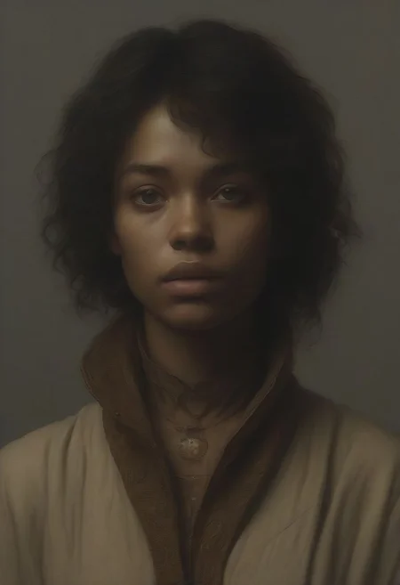 female ageless solid,african,ruby red eyes,aquiline nose,strong jaw,asymmetrical cheeks,diamond face shape,dark chestnut short crop hair,amusement,runelore mastery,hands on ancient runes,accessing their powers,wearing enchanted trousers,sorcerer's cape,transfigure dotted lines,parallel liness,hyper-information nexus,icosahedron,meteor shower,light brown charm,whirling,unleash,self-adjusting nanofluidic climate control,limestone convection,whipping magic,concentrated stance,eyes closed,mentally focusing on the spell,halo,art by Fritz Gross,trailblazing marvelous opus with unsurpassed details,
(caput mortuum and navy blue colors:0.1),(center composition, symmetry composition:0.1),
<lora:MJ52:0.3>,<lora:detailed_notrigger:0.5>,<lora:SDXLFaeTastic2400:0.2>,<lora:The_Classic:0.5>,
