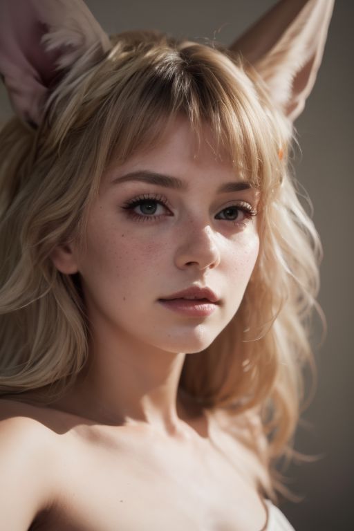 swedish girl, laying on grass, crawling, on all four, albino, eyes close-up, looking up, portrait, white loose light translucent summer dress, <lora:extendeddownblouse_v10:1>, small breasts, flat chest, selfie, big hair, long messy white wavy hair, huge very long silky fennec ears, animal ear fluff, fox tail, depth of field, big ice color eyes with long white eyelashes, white eyebrows, round rich big plump parted pale glossy lips, very strong freckles, curious, cute, innocent, outside, sun from the side, rim light.
(RAW photo:1.2), (photorealistic:1.4),(masterpiece:1.3),(best quality:1.4),ultra high res,(detailed eyes),(detailed facial features),HDR,8k resolution, solo focus, skin tight, (shiny skin),(slender girl), dreamlike, (extreme detailed illustration),
extreme detail, very sharp, hyper realistic, colorful, saturated, bloom, lens flare, bright