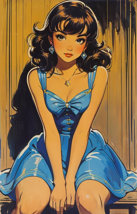 masterpiece,best quality,<lora:tbh369-sdxl:0.6>,illustration,style of Milton Caniff portrait of idolmaster cinderella girls,