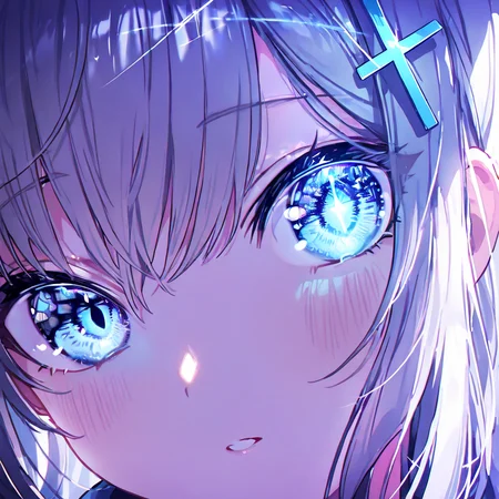 1girl,solo,bangs,eye focus,face,close-up,sparkle,looking at viewer,glowing,eyelashes,shiroko \(blue archive\),masterpiece, best quality, very aesthetic, absurdres,   <lora:Jeweled eyes-NAI:1>