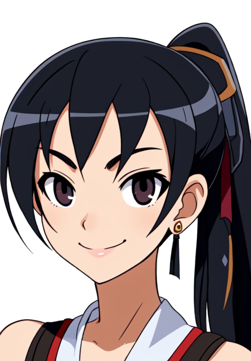 <lora:Sky_Girls:0.6>,Eika,smile,portrait,closed mouth,