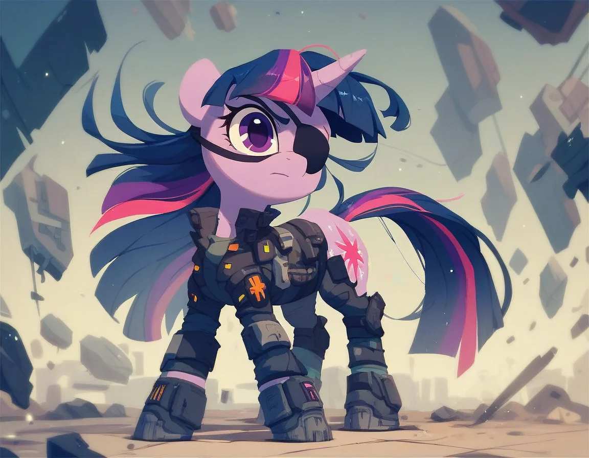 score_9, score_8_up, score_7_up, score_6_up, score_5_up, score_4_up, score_9, feral, future twilight sparkle, eyepatch