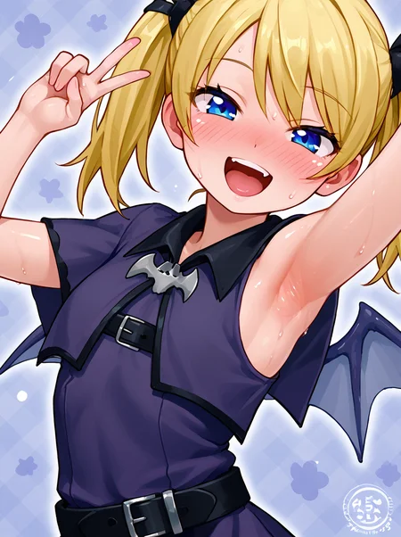 score 9, score 8 up, score 7 up, detailed background, shiny skin,
<lora:casper.pony:1>,
casper, 
armpit, v, w, happy, blush, sweat, peace,