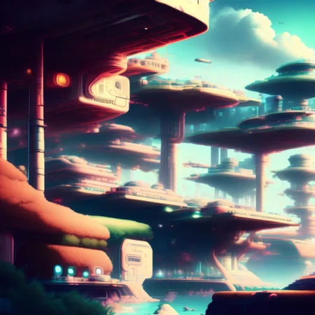 photo (joviansociety:1) A Scifi City