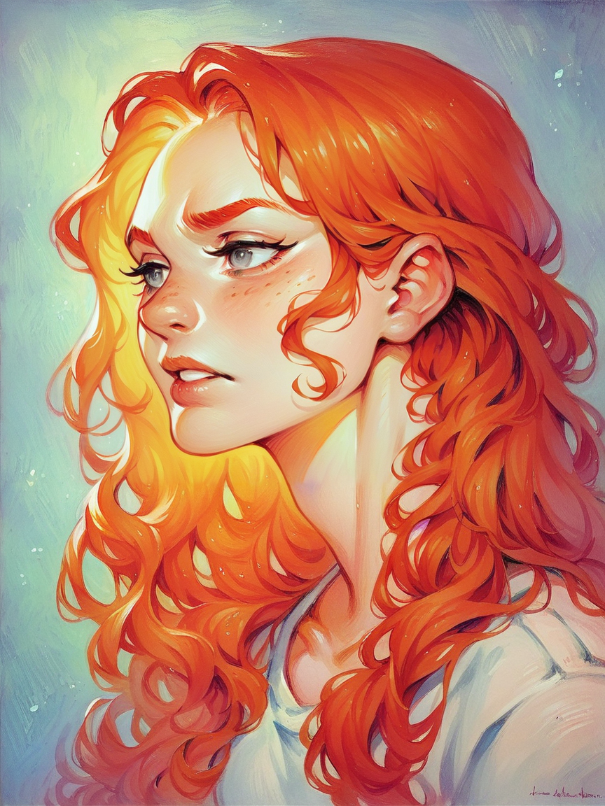 score_9, score_8_up, score_7_up, score_6_up,1girl, long hair,<lora:m0n3tXLP:1> m0n3t, traditional media, grey eyes, ginger