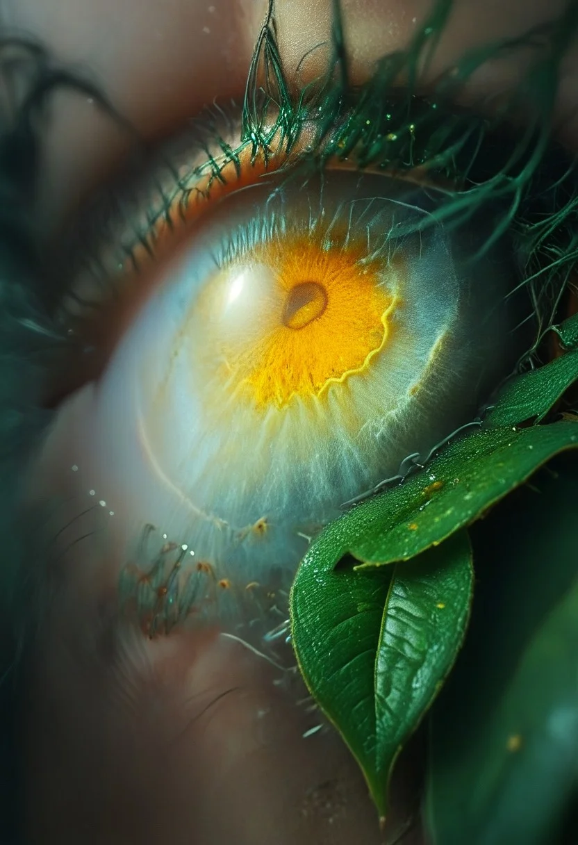 score_9, score_8_up, score_7_up, detailed_eye_model, concept art, realistic, Lol style, league of legends style, lol, league of legends, BREAK, 1woman, cowboy-shot, dramatic lights, clear eyes, sharp eyes, high quality eyes, high resolution eyes, detailed eyes, looking at viewer, eye contact, ((Elf, pointed ears, freckles on face, beautiful, detailed face, beautiful face, blue skin, horns, golden eyes, green hair, leaves in hair, leaves)), neck-length hair, loose hair, leafy hair, ((white shirt, flowy sleeves)), ((brown corset, brown leather pants)), belt,