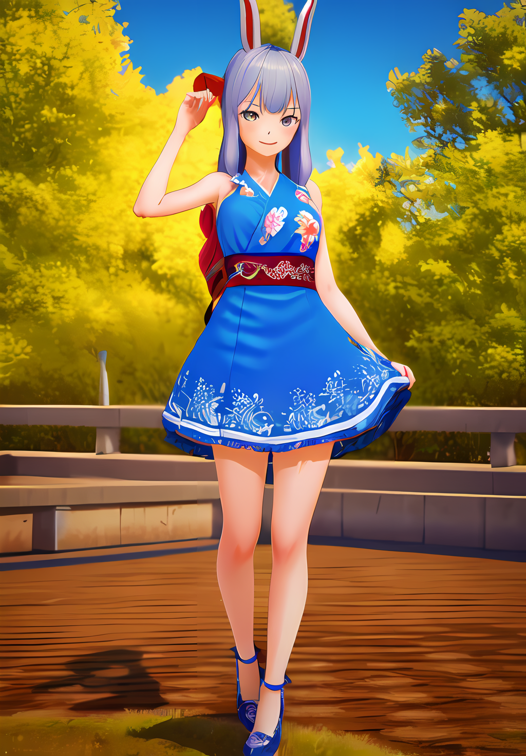 (Photo:1.3), highdetail, <lora:Tsukiko:0.8>, Tsukiko, 1girl, solo, smile, dress,, (masterpiece, best quality, absurdres, detailed, ultra-detailed:1.3), (high details, 8k:1.3)