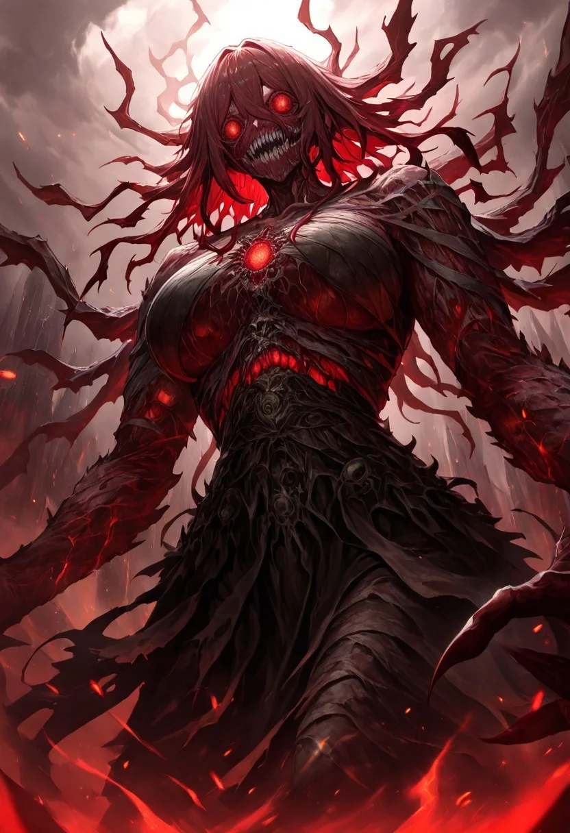masterpiece, best quality, newest, absurdres, highres,
TWEV1.0, no humans, monster, edlrich, eldrich abomination, giant,