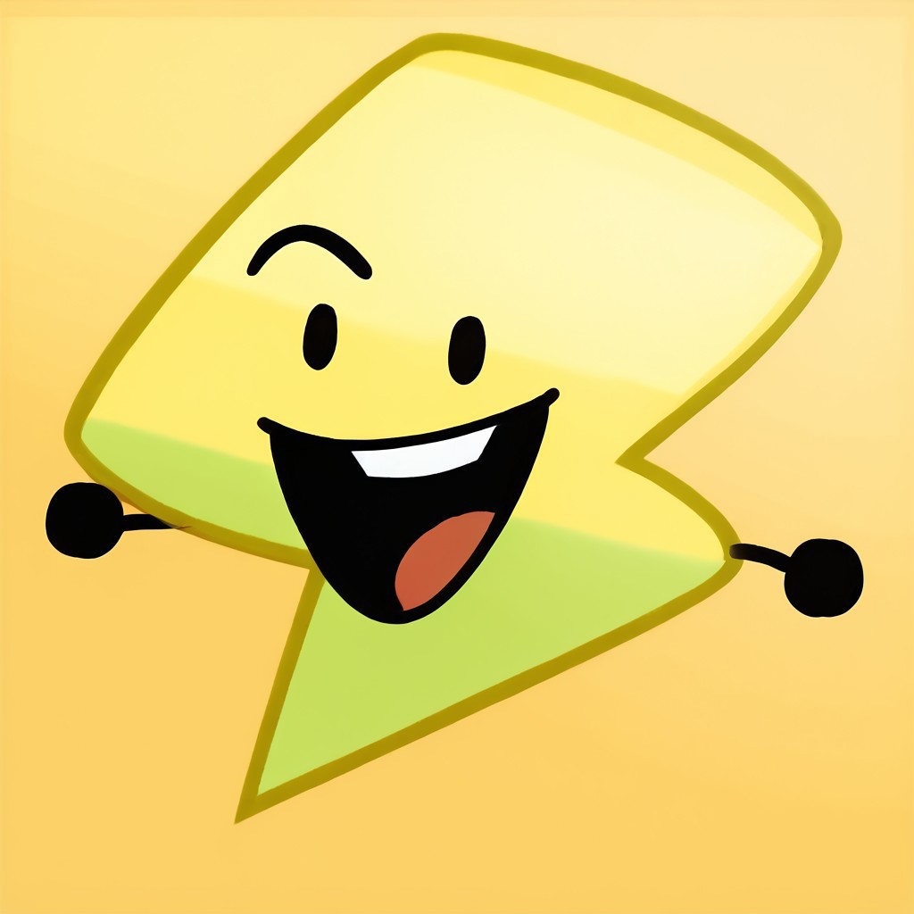score_9, score_8_up, score_7_up, solo, Lightning bolt, fighting stance, arms, happy