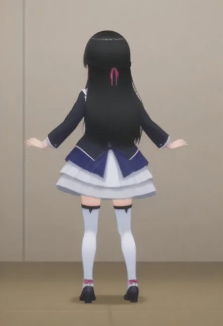 source_anime, anime screencap, source_anime, auratheguillotine, anime screencap, masterpiece, source_anime, shiny skin,,,,,, mito,long hair,BLACK hair,