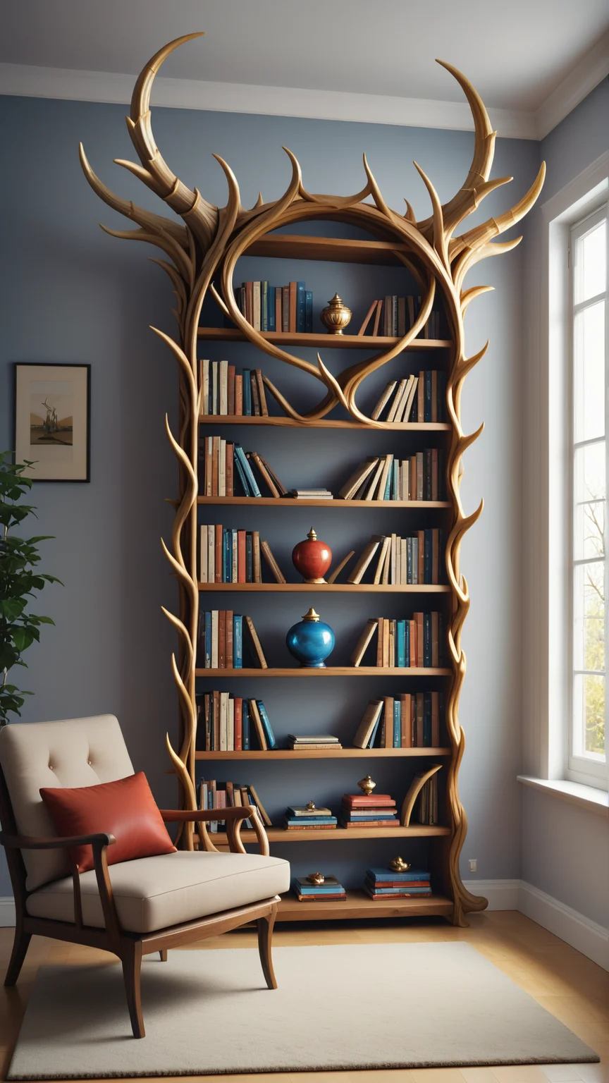 <lora:HornyfierPDXL:1>Hornyfier Bookshelf, (Masterpiece:1.3) (best quality:1.2) (high quality:1.1)