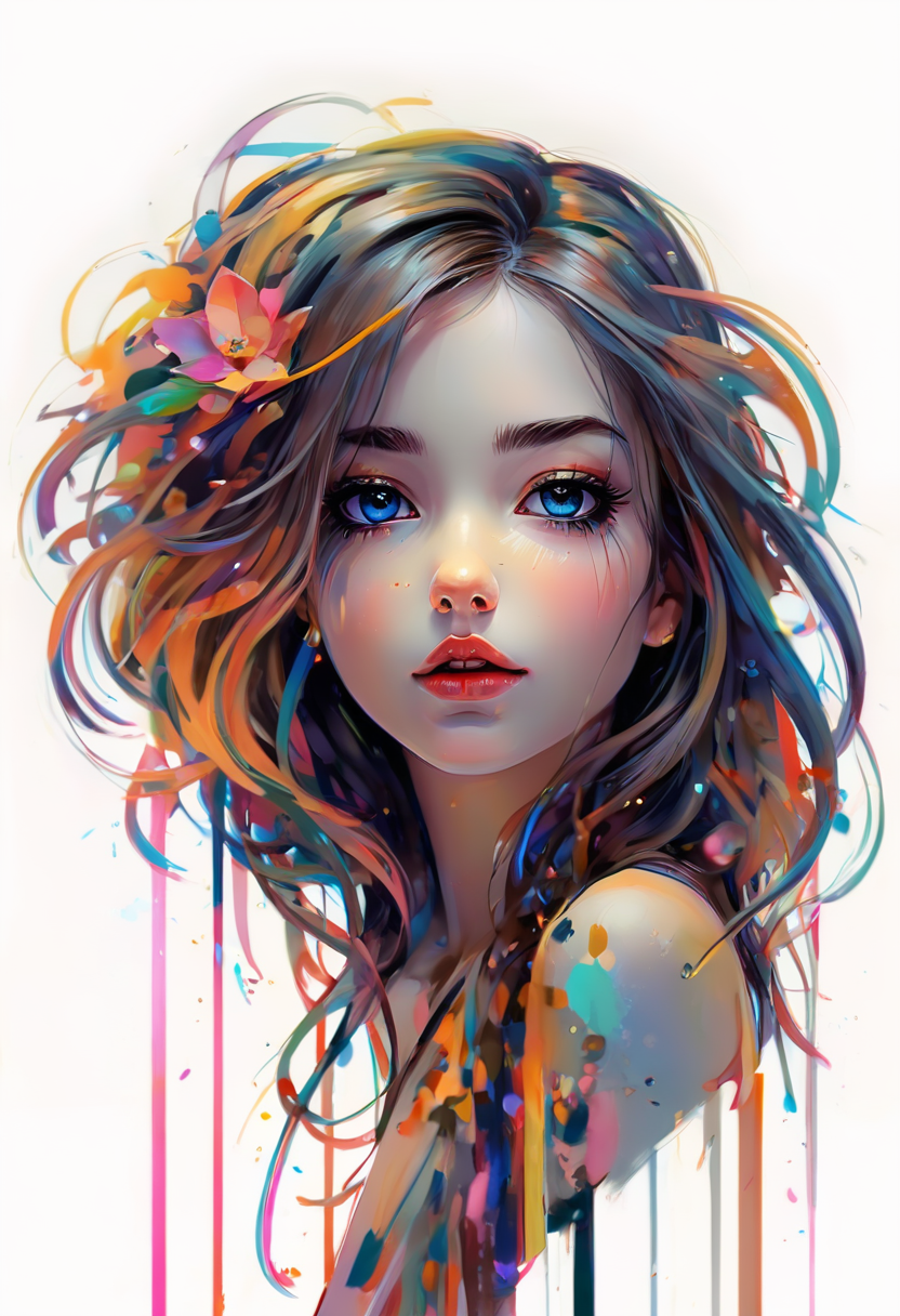 Amazing, colorful, beautiful, intricate, luminous, realistic
