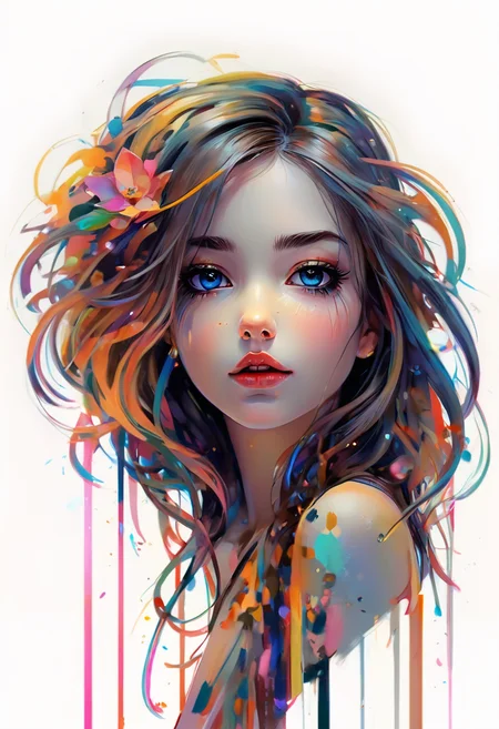 Amazing, colorful, beautiful, intricate, luminous, realistic
