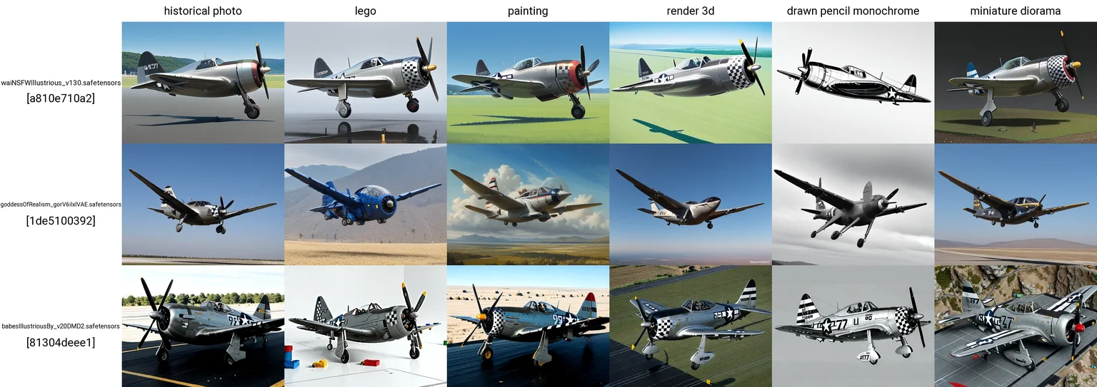 <lora:P-47_Thunderbolt_Illustrious:1.1> p-47 thunderbolt,flying, historical photo,masterpiece,best quality,amazing quality