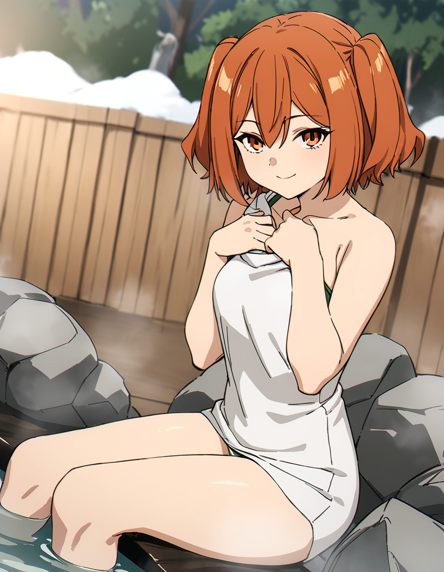 girl, kanne, smile, onsen, bath towel around the body,
 masterpiece, best quality, very aesthetic <lora:kanne_sdxl_v1.0:1>