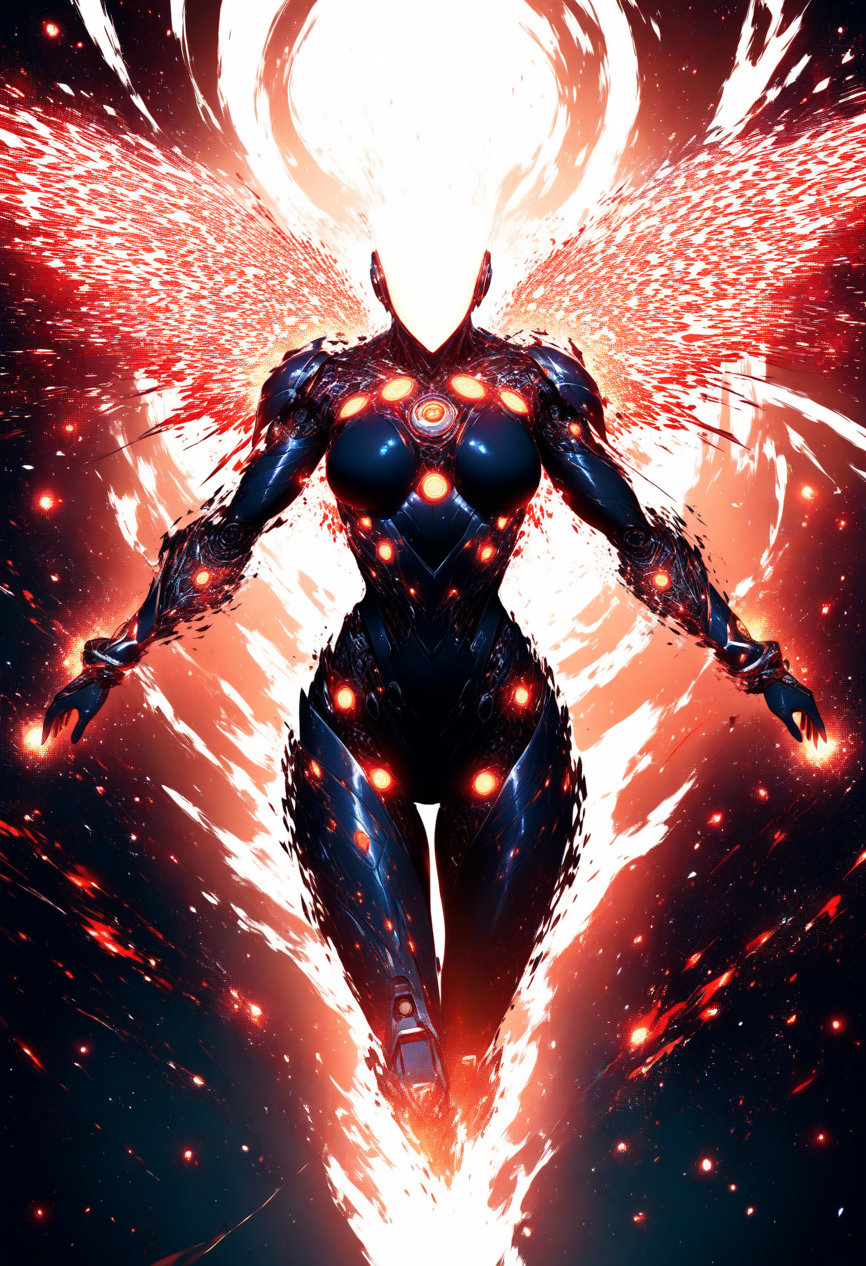 professional 3d model masterpiece,high score,great score,absurdres,  ., with a bright circle of light in the middle [9], <lora:R0k00Gl0w1ngHD:1>, (R0k00Gl0w1ngHD, glowing, light particles, space art, generative art, Android Jones, Benoit B. Mandelbrot, fantasy art, concept art, fractals, abstract art), art greg rutkowski [4],wings [1], . octane render, highly detailed, volumetric, dramatic lighting